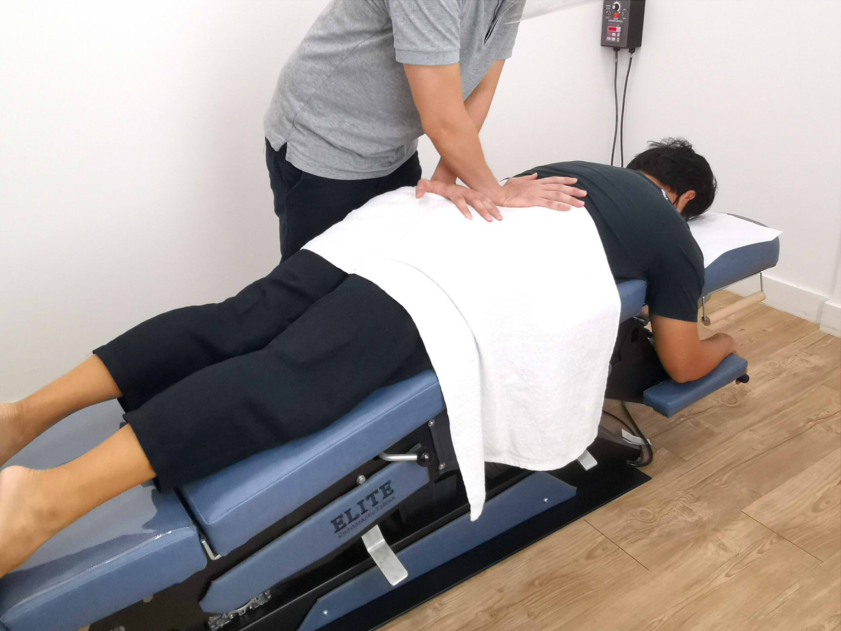 Spinal Flexion Distraction Adjustment Technique